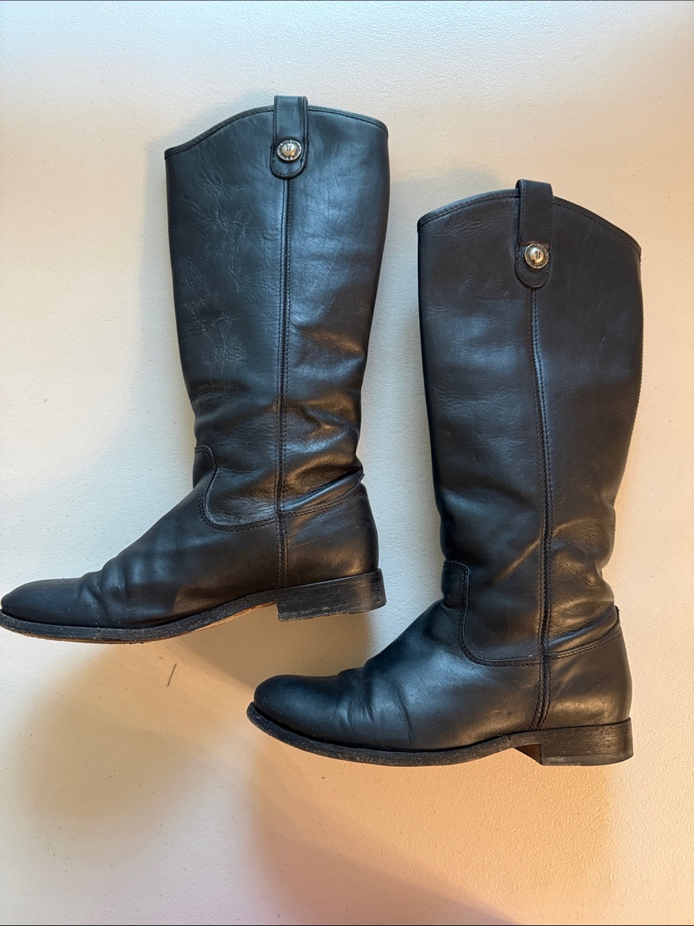 Frye Black Leather Women's Boots Size 6